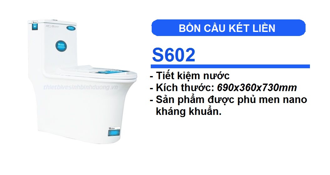 Bồn cầu TICOSI S602
